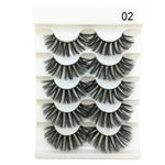 5 Pairs 3D Faux Mink Eyelashes