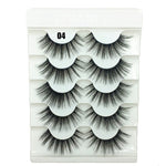 5 Pairs 3D Faux Mink Eyelashes