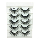 5 Pairs 3D Faux Mink Eyelashes