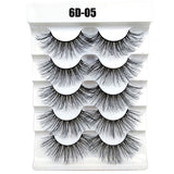 5 Pairs 3D Faux Mink Eyelashes