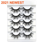 5 Pairs 3D Faux Mink Eyelashes