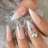 Designer Ombre Stiletto Nails