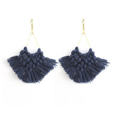 Handmade Statement Tassel Earrings