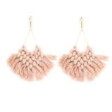 Handmade Statement Tassel Earrings