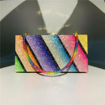 Rainbow Luxury Clutch Bag