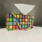 Rainbow Luxury Clutch Bag