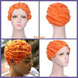 Vintage Short Finger Wave Wig