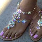 Rhinestones Casual Sandals