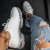 Mesh Lace Up Sneakers