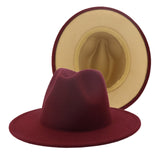 Wide Brim Wool Fedora