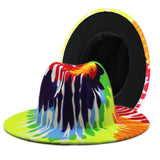 Colorful Wide Brim Fedoras