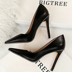 Rivet Stiletto Heels