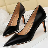 Rivet Stiletto Heels