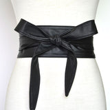 Bowknot Wide Waistband Belt