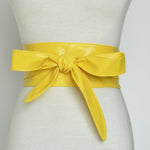 Bowknot Wide Waistband Belt