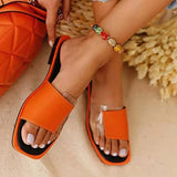 Patchwork Flat Slippers