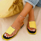 Patchwork Flat Slippers