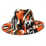 Colorful Wide Brim Fedoras