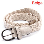 Braided Elastic Dress Belt