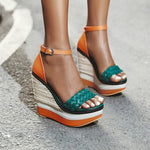 High Summer Platform Wedge