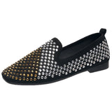 Rhinestone Luxury Flats