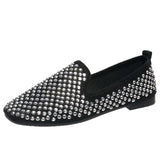 Rhinestone Luxury Flats