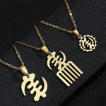 Stainless Steel Ethic Symbol Necklaces