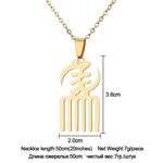 Stainless Steel Ethic Symbol Necklaces