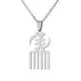 Stainless Steel Ethic Symbol Necklaces