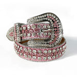 Crystal Studded Western Belt