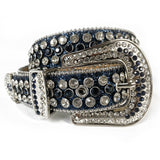 Crystal Studded Western Belt