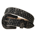 Crystal Studded Western Belt