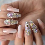 Designer Ombre Stiletto Nails