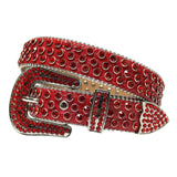 Crystal Studded Western Belt