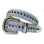 Crystal Studded Western Belt