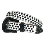 Crystal Studded Western Belt