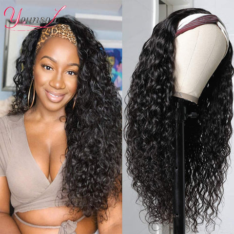 Curly Wave Headband Wig