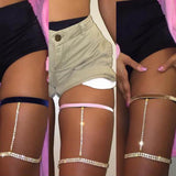 Rhinestone Sexy Thigh Chain