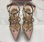 Real V Rivets Luxury Heels