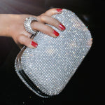 Diamond-Studded Evening Bag