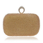 Diamond-Studded Evening Bag