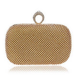 Diamond-Studded Evening Bag