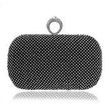 Diamond-Studded Evening Bag