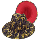 Fashion Tie-Dye Wide Brim