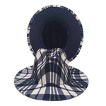 Unisex Plaid Fedoras