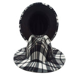 Unisex Plaid Fedoras