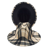 Unisex Plaid Fedoras