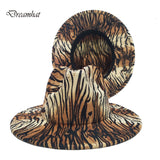 Tiger Pattern Fedora