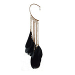 Feather Ear Hook Earrings